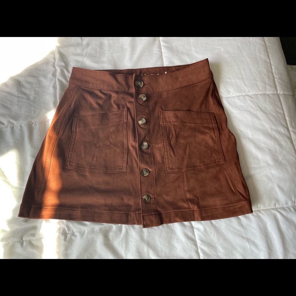 Velvet Brown Skirt!🧚‍♀️